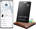 AirTag Card Pro Wallet Tracker 1.6mm for Android & iOS, Dual System Rechargeable Smart Card Work with Google Find Hub or Apple Find My APP, Item Finder Locator for Luggage/Suitcase/Bags. 1 Pack