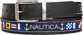 Nautica Men's Reversible Leather Belt | 2-in-1 | Classic | Everyday | Business | Work | Dress | Casual | Metal Buckle