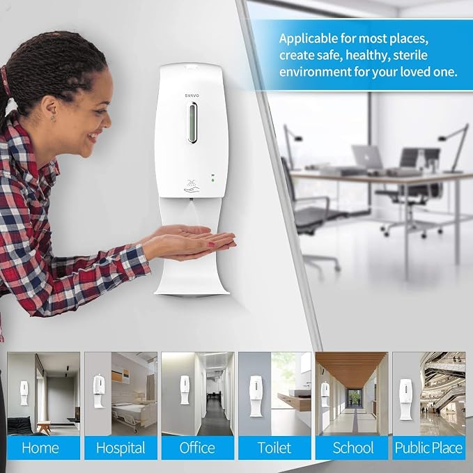 6PCS Drip Tray for Wall-Mounted Soap Dispensers, Prevent Dripping and Spraying, Dispenser Stand, Bracket, Water Tray, Detergent Cup Holder (White)