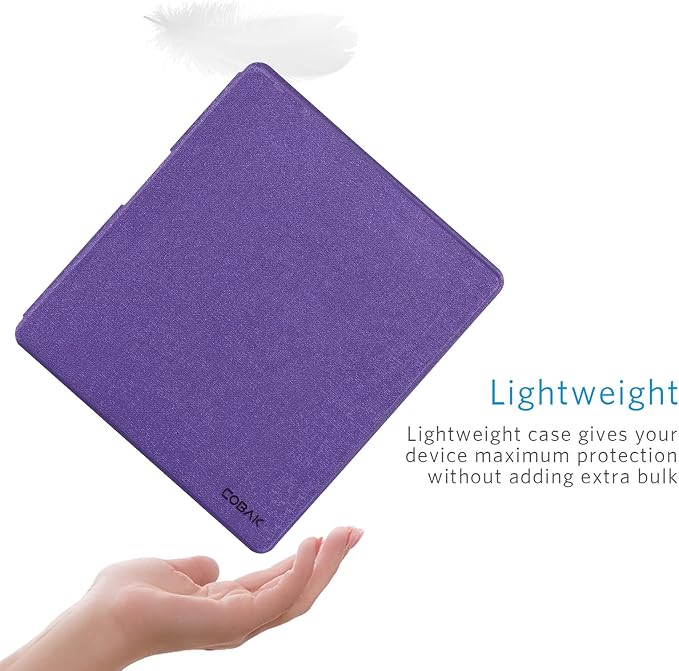 CoBak Case for Kindle Scribe - All New PU Leather Cover with Auto Sleep Wake Feature for Kindle Scribe 10.2" 2022 & 2024 Released with Pen Holder