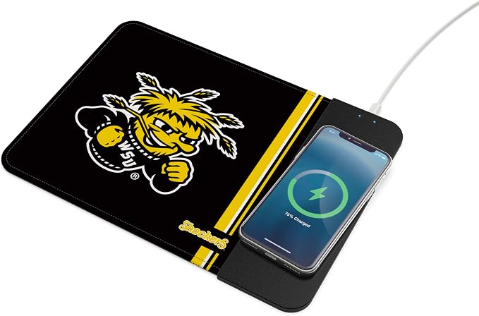 SOAR NCAA Unisex Cell Phone Wireless Charging Mouse Pad