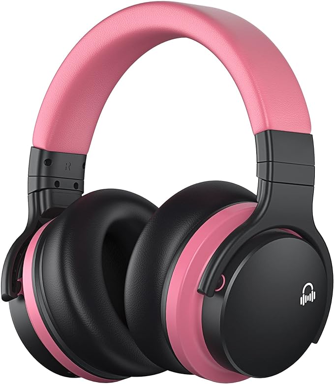 Million Sold Classic E7 Active Noise Cancelling Headphones with Upgraded HD Sound, Wireless Bluetooth Headphones Over The Ear Unequaled Comfort, Vivid Deep Bass, for Home Office Travel Birthday Gift