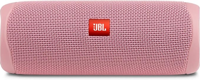 JBL FLIP 5, Waterproof Portable Bluetooth Speaker, Pink