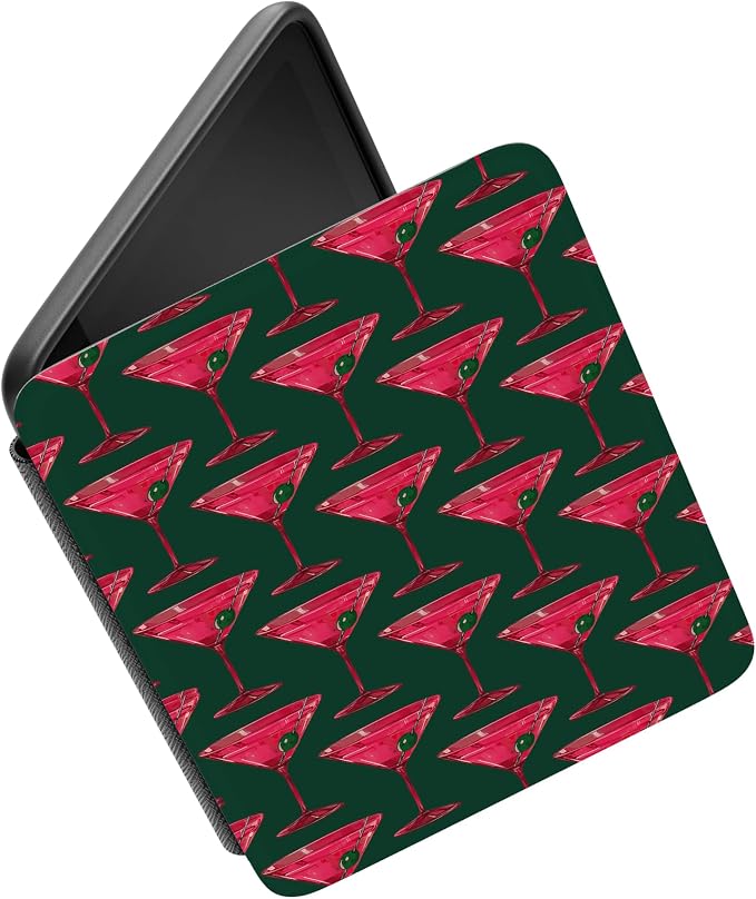 Casely Kindle Case | Shaken Not Stirred | Retro Martini | Compatible with 7" Kindle Colorsoft and 7" Kindle Paperwhite (12th Generation 2024 Models)