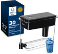 Brita Extra-Large 27-Cup Elite Water Filter Dispenser, WQA NSF/ANSI Certified, Reduces 99% of Lead, Microplastics, & 30 Contaminants, Removes Chlorine Taste & Odor, Black
