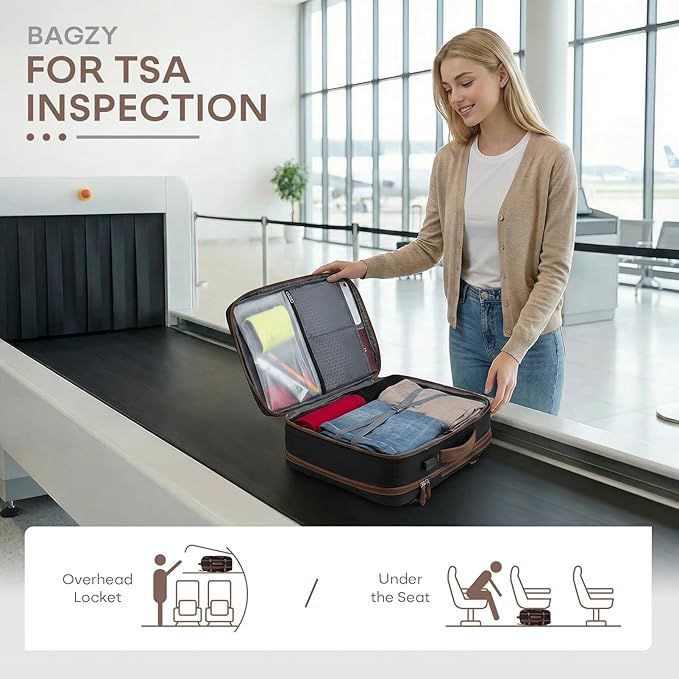 43x33x15cm Personal Item Bag Expandable 30L Travel Backpack 17x13x6 Inches Underseat Bag for Airlines Lightweight Carry on Luggage Water Resistant Flight Approved for College, Weekender Beige