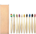 Manual Toothbrush 10PCS Colorful Toothbrush Set Soft Bristle Teeth Whitening Toothbrushes Soft Care Toothbrush(10PCS Kids Set)