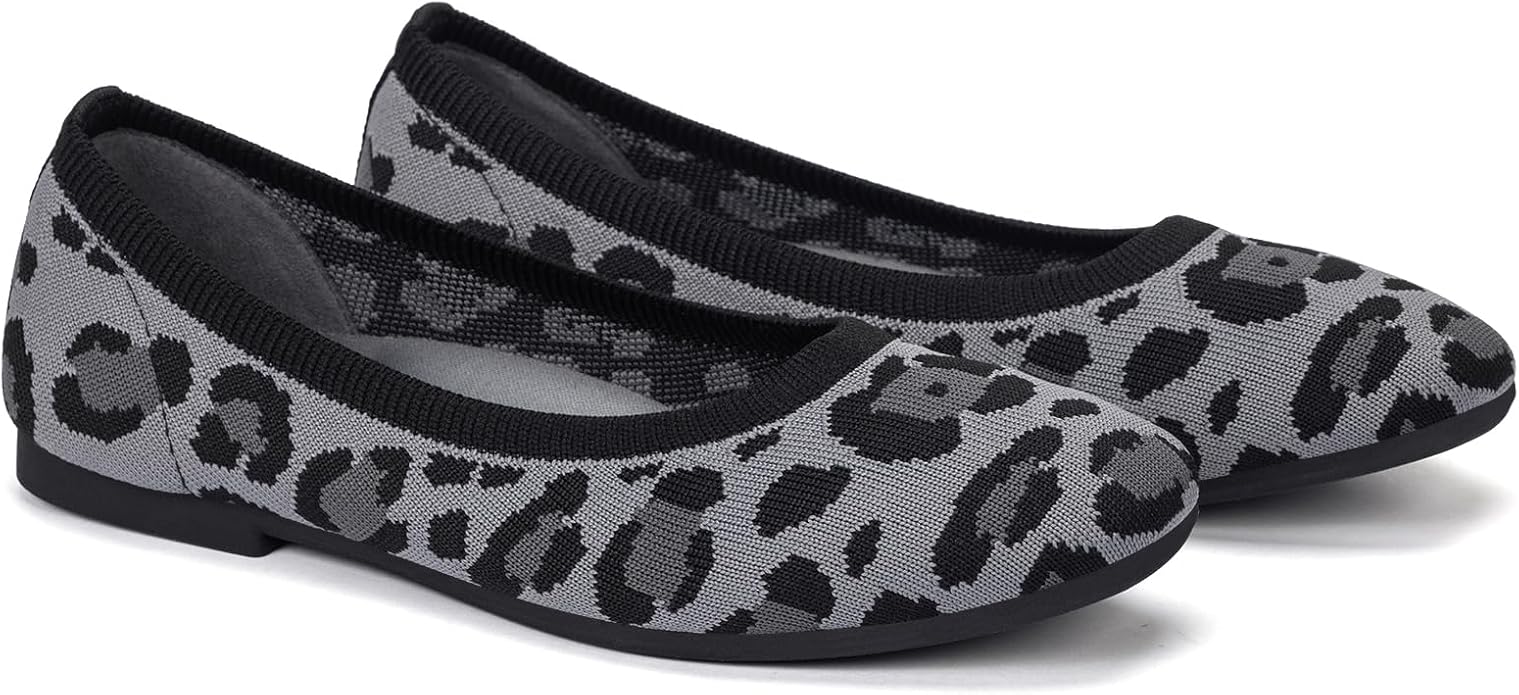 Frank Mully Women's Flats Square Toe Flats Comfortable Slip on Washable Ballet Flats Shoes for Women Dressy Work