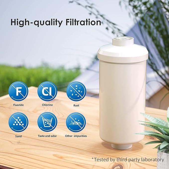 Waterdrop Gravity Water Filter, Replacement for Berkey®, Purewell®, ProOne®, PF-2® Fluoride Water Filter, Waterdrop Gravity Water Filter System, NSF/ANSI 372 Standard, 2 Pack