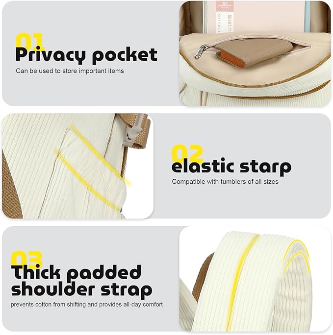 Bluboon School Backpack for Teen Girls Bookbags Elementary High School Corduroy Laptop Bags Women Travel Daypacks