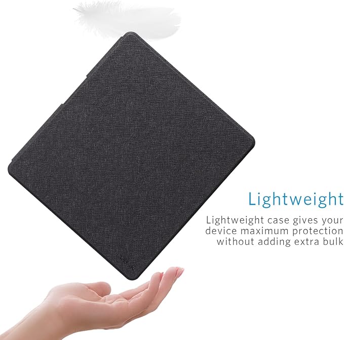 CoBak Case for Kindle Scribe - All New PU Leather Cover with Auto Sleep Wake Feature for Kindle Scribe 10.2" 2022 & 2024 Released with Pen Holder