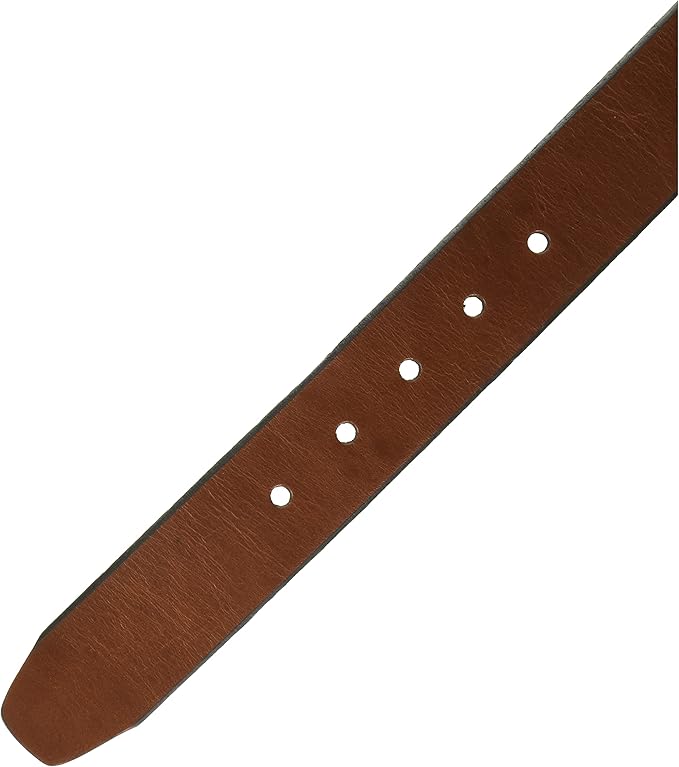 Fossil Brown Leather Belt for Men