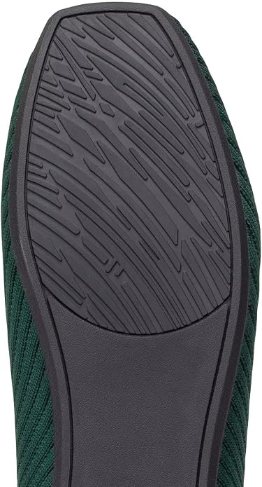 Frank Mully Women's Flats Square Toe Flats Comfortable Slip on Washable Ballet Flats Shoes for Women Dressy Work