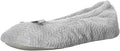 Isotoner Women's Chevron Non-Slip Ballerina Slipper