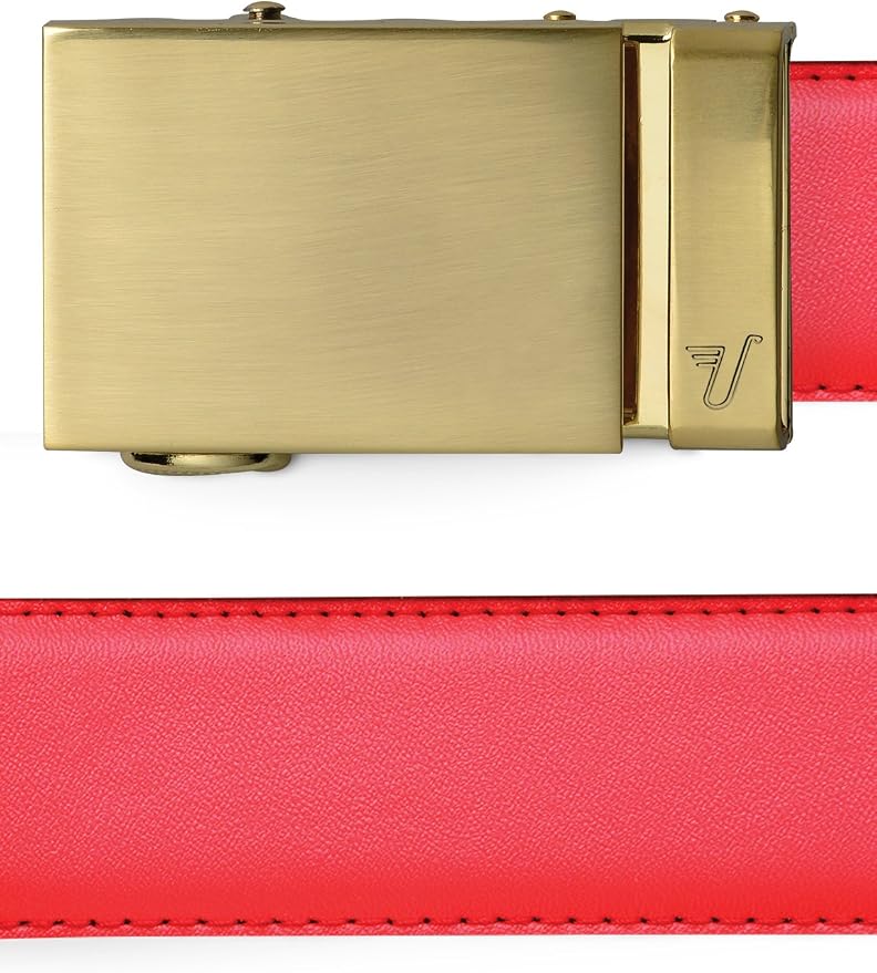 Mission Belt Men's Leather Ratchet Belt, 40mm Metal Collection