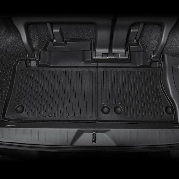 Floor Mats for Toyota Sienna 2021-2026, All Weather Floor Mats Lower Trunk Cargo Liner Accessories, Full Coverage Set (Fit 7 Seats)