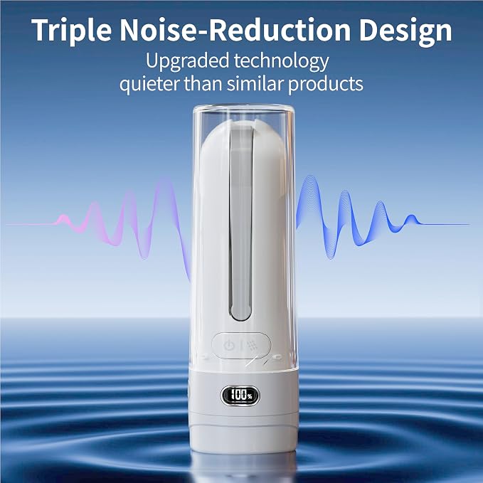 Portable Bidet for Travel, Personal Hygiene Sprayer Bottle for Women Men, Mobile Bidet Portable for Toilet,Electric Handheld High-Pressure Foldable USB-C Battery-Powered（White）