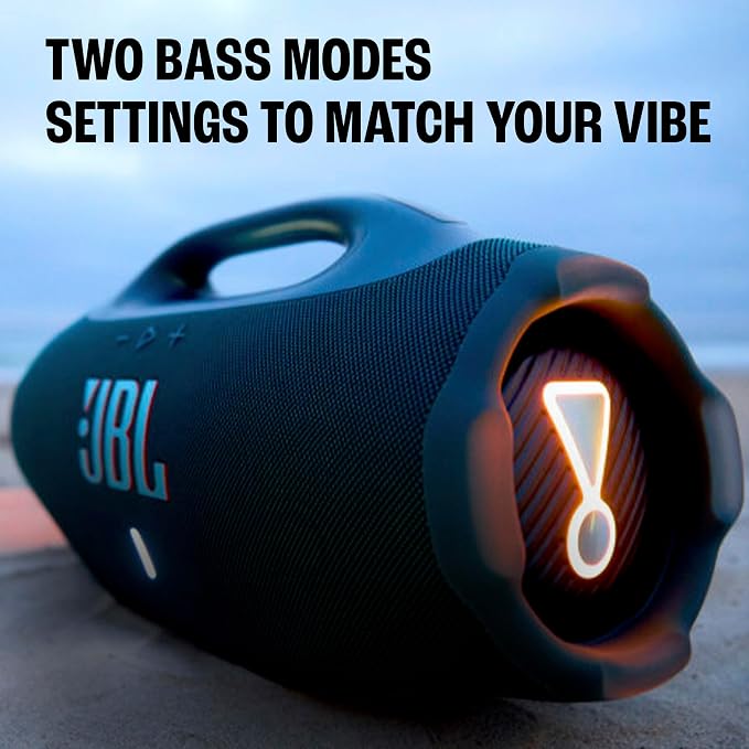 JBL Boombox 4 - Most Powerful JBL Portable Waterproof Speaker with Massive JBL Pro Sound, Up to 34 Hours of Playtime, & Multi-Speaker Connection by Auracast™ (Orange)