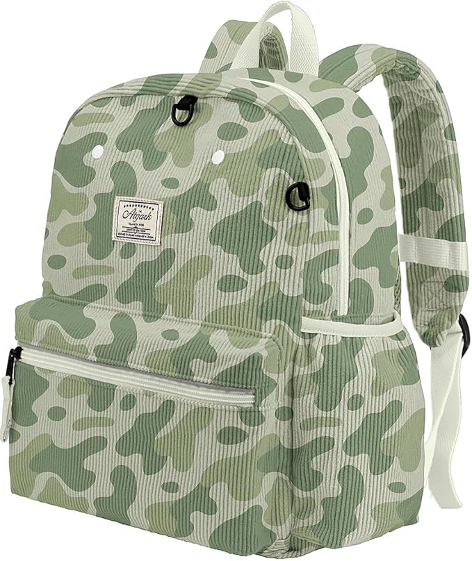 atgark Corduroy Toddler Backpack for Boys 2-5: Preschool Backpack for Boys