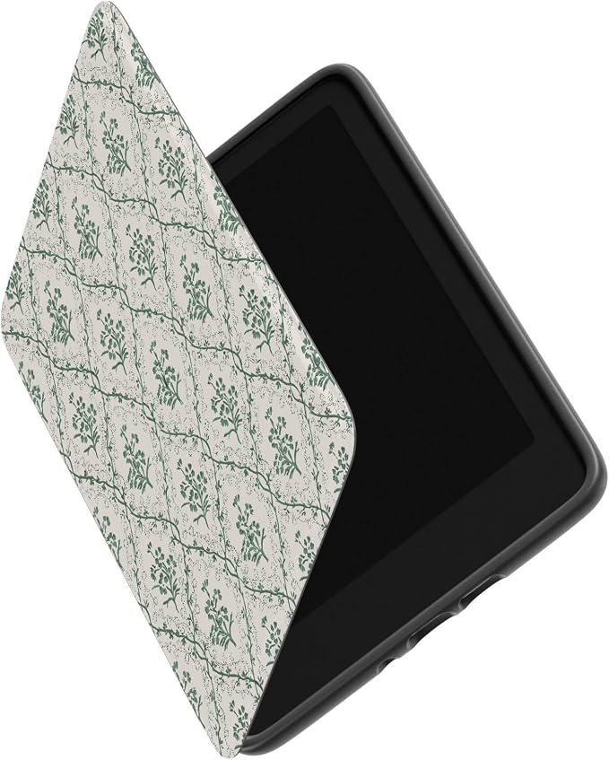 Casely Kindle Case | Sage Tapestry | Floral Vines | Compatible with 7” Kindle Colorsoft and 7” Kindle Paperwhite (12th Gen 2024 Models)