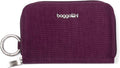 Baggallini Deluxe Card Case - Lightweight 5.5"x3.3" RFID Protected Womens Wallet Card Holder