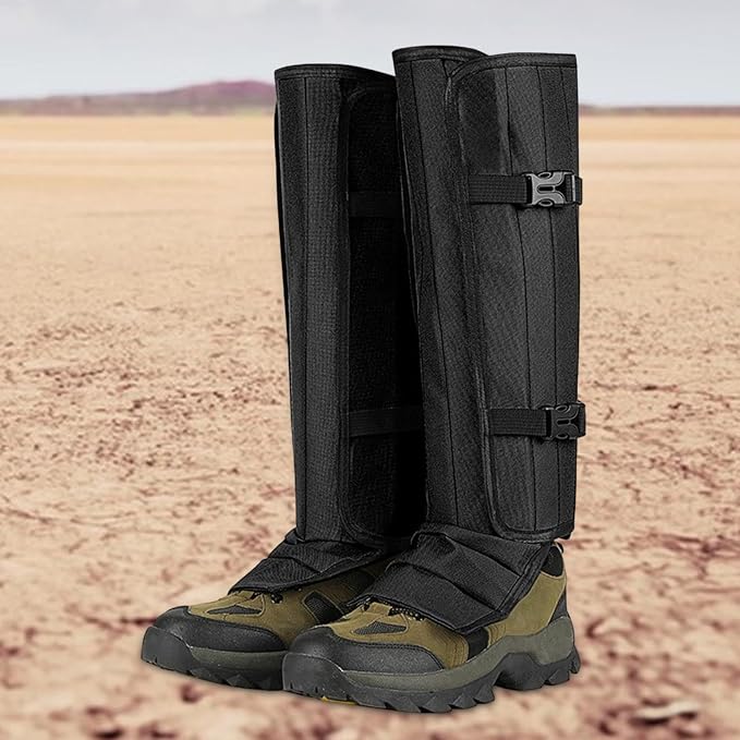 Leg Shoe Covers Waterproof TPU Adjustable Outdoor Walking Hiking Camping Trail Running Suitable for Men Women Snowshoeing