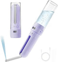 Portable Bidet for Travel, Personal Hygiene Sprayer Bottle for Women Men, Mobile Bidet Portable for Toilet,Electric Handheld High-Pressure Foldable USB-C Battery-Powered (Purple)