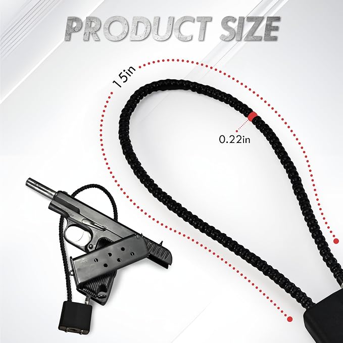 TaShow Heavy Duty Steel Cable with Covered Body and Universal Fit