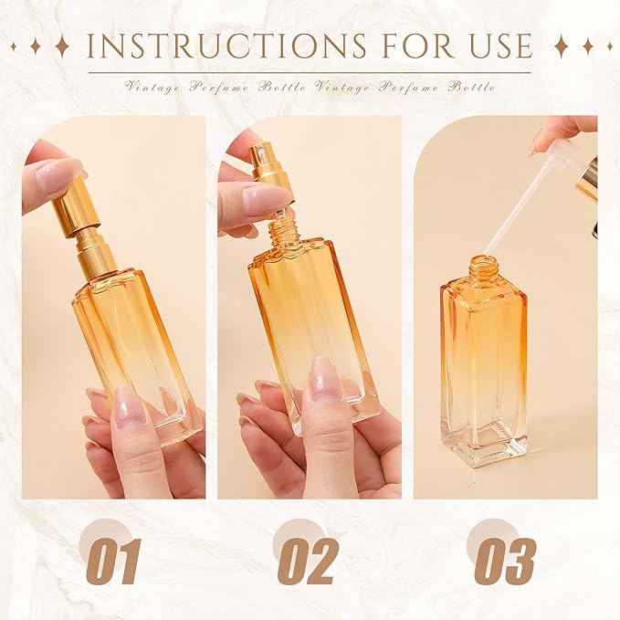 Domensi 30 Pcs 10/15/20/30 ml Perfume Travel Refillable Glass Bottles Spray Bottle Perfume Atomizer for Cologne Dispenser Leak-proof Fragrance Bottles Atomizer Pump Kit (30 ml,Fresh Color)