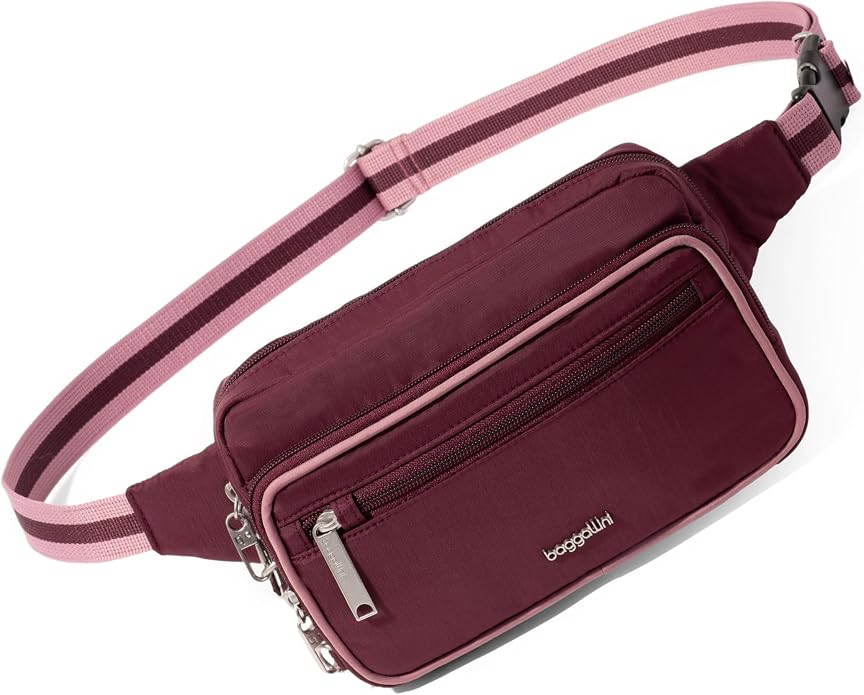 Baggallini Securtex Anti-Theft Belt Bag