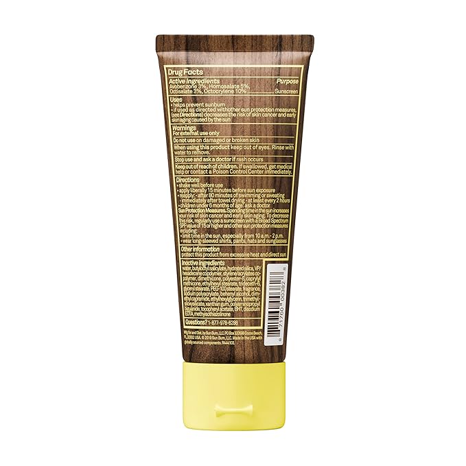Sun Bum Original SPF 30 Sunscreen Body Lotion - Broad Spectrum Moisturizing Sunscreen with Vitamin E - Hawaii 104 Act Compliant (Made without Octinoxate & Oxybenzone) - Travel Size - 3 oz