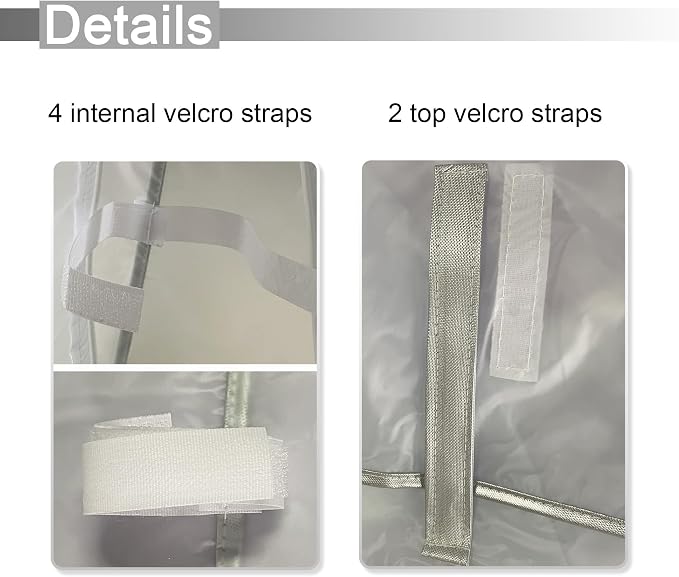 Frosted Wire Shelf Cover with Zipper, Waterproof Dustproof PVC Rack Cover for 48 x 18 x 72 Inch Wire Shelving, Semi-Transparent, Helps Hide Clutter, Cover Only