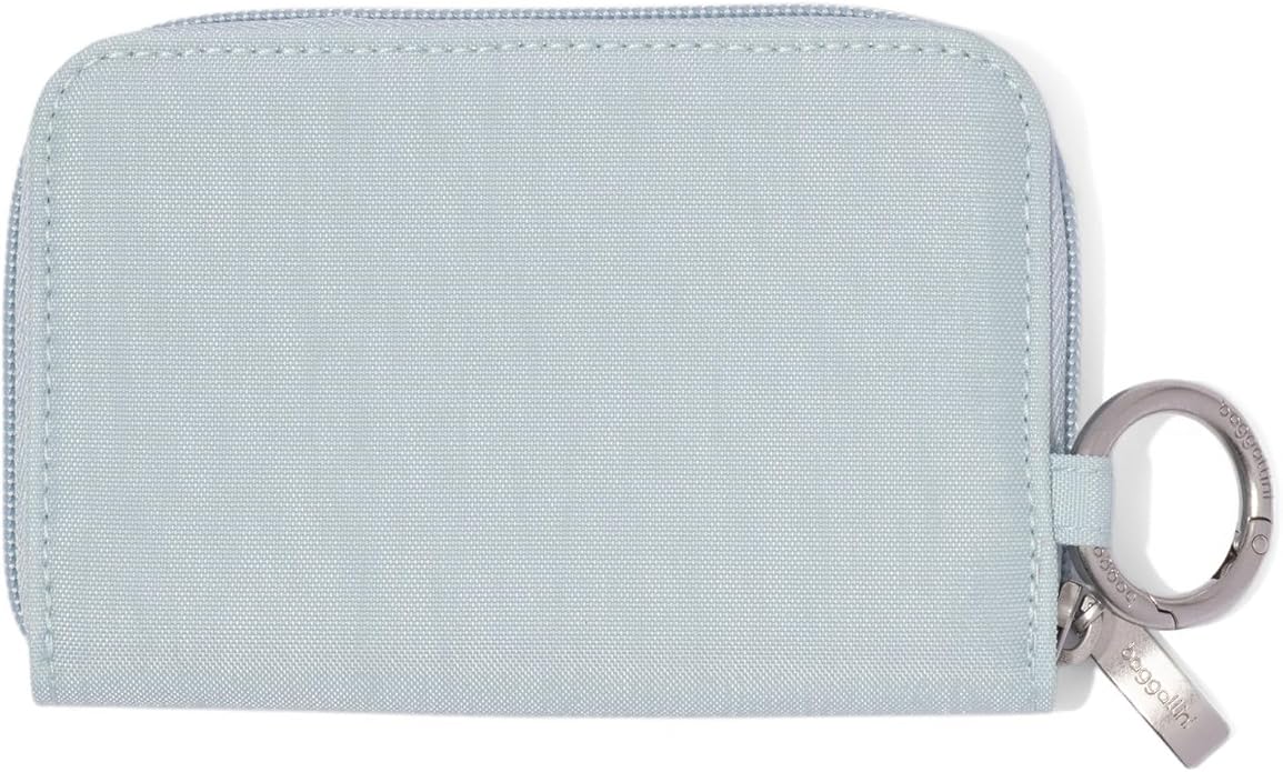 Baggallini Deluxe Card Case - Lightweight 5.5"x3.3" RFID Protected Womens Wallet Card Holder
