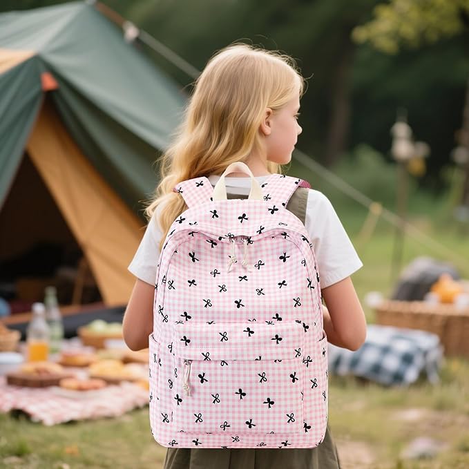 LEDAOU Backpack for Girls School Bag Kids Bookbag Teen Backpack Set Daypack with Lunch Bag and Pencil Case | Kids, Bookbag, Daypack, with Lunch Bag, and Pencil Case