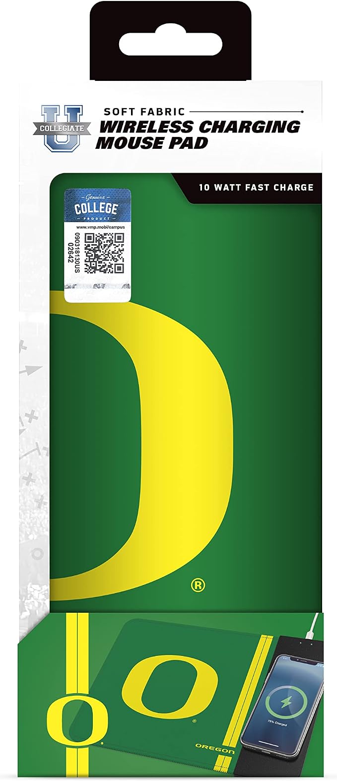 SOAR NCAA Unisex Cell Phone Wireless Charging Mouse Pad