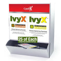 CoreTex Ivy X Pre & Post Combo Wallmount Box - Includes 50 USA-Made Single-Use Towelettes (25 Pre-Cleanser & 25 Post-Cleanser Poison Ivy Treatment Wipes)