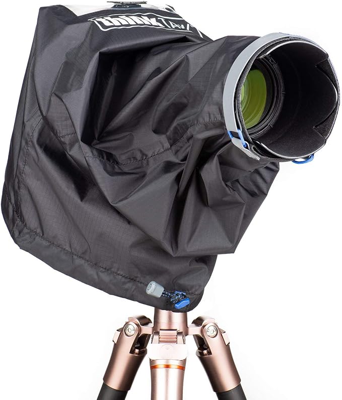 Think Tank Emergency Rain Covers for DSLR and Mirrorless Cameras with 70-200mm Lens - Medium (Black)