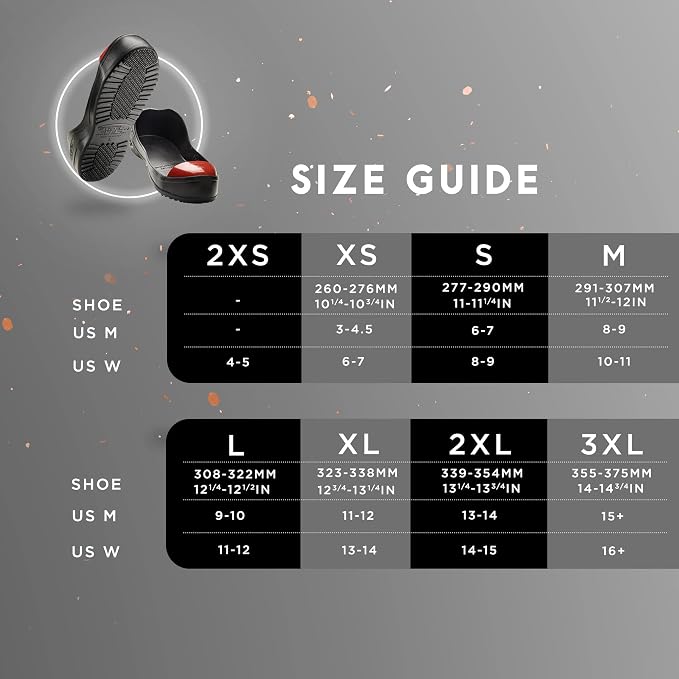 STLFLX - ToeGUARDZ™ Steel Toe Overshoes, Temporary Use Steel Toe Covers Alternative, CSA Z334 Approved Safety Overshoes with Steel Toe Cap & Thermoplastic Rubber, Ambidextrous, Slip Resisting, XL
