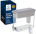 Brita Extra-Large 27-Cup Water Filter Dispenser with Standard Filter, WQA NSF/ANSI Certified, Removes Chlorine Taste & Odor, Reduces Zinc Copper & Mercury, BPA-Free, 1 Filter Included, Lasts 2 Months