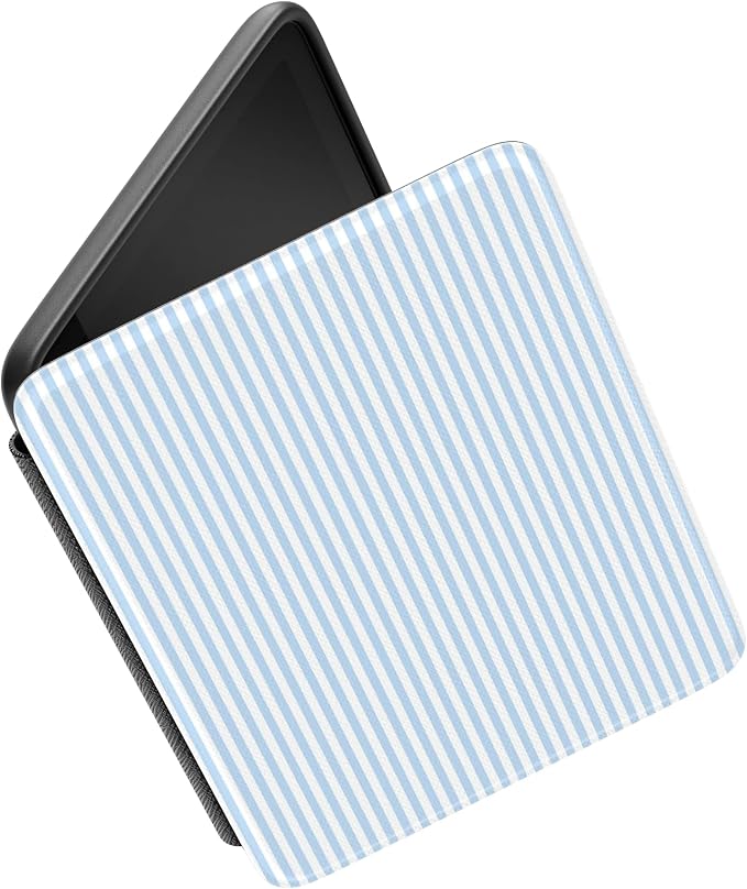 Casely Kindle Case | Marina Lines | Tiny Pinstripe | Compatible with 7” Kindle Colorsoft and 7” Kindle Paperwhite (12th Gen)