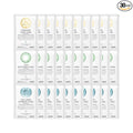#OOTD Hydrating Soothing Sheet Masks Gift Set for Skincare, Korean Vegan Sheet Mask for Dry, Sensitive Skin, Calming, Smoothing, Brightening, Collagen, Ceramide, Cica, Hyaluronic Acid 30EA