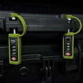 LAFENLIN TSA Approved Firearm Travel Case Locks, Gun Case Hard Pistol Cases Lock Gun Carrying Case Lock, Cut-Proof Case TSA Padlocks for Rifles/Revolver/Handgun/Camera Hard Cases