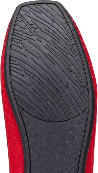 Frank Mully Women's Flats Square Toe Flats Comfortable Slip on Washable Ballet Flats Shoes for Women Dressy Work