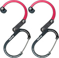 GEAR AID HEROCLIP 360° Swivel Carabiner Gear Clip and Hook (Medium) for Camping, Backpack, Suitcases and Garage Organization