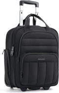 BAGSMART Small Underseat Carry on Luggage with Wheels, 16 inch Small Under Seat Luggage, Lightweight Travel Suitcase for Women, Classic