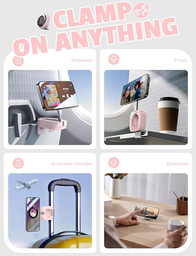 LISEN Airplane Travel (Pink)