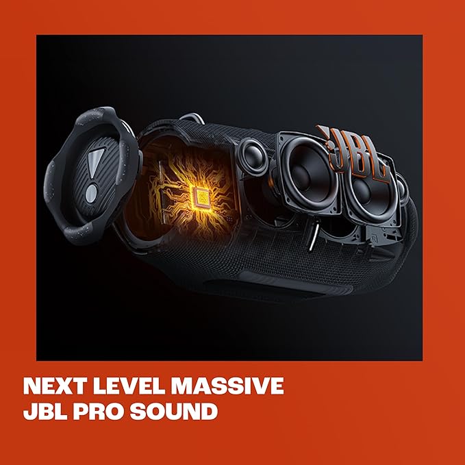 JBL Xtreme 4 - Portable Bluetooth Speaker, Powerful Sound and Deep Bass, IP67 Waterproof, 24 Hours of Playtime, Powerbank, Auracast for Multi-Speaker Pairing (Camo)