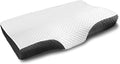 EPABO Contour Memory Foam Pillow Orthopedic Sleeping Pillows, Ergonomic Cervical Pillow for Neck Pain - for Side, Back and Stomach Sleepers, Free Pillowcase Included (Firm & Near King)