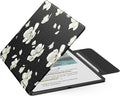 MoKo Magnetic Case for All-New 11" Kindle Scribe 2025(3rd Generation) & Kindle Scribe Colorsoft 2025(1st Gen) - Slim Folio Premium PU Leather Cover with Pen Clasp & Auto Sleep Wake, Magnolia