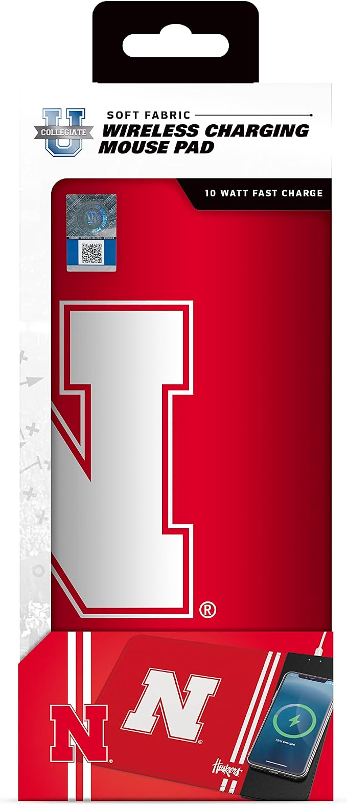SOAR NCAA Unisex Cell Phone Wireless Charging Mouse Pad